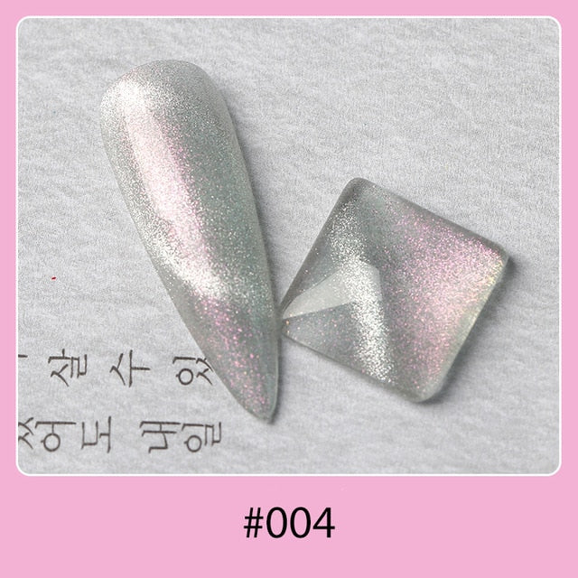 8ML Nail Gel Polish Jade Cat Eye Magnet Hybrid Varnish Semi Permanent Summer Magnetic Lacquer Primer Nail Art Gel Varnish