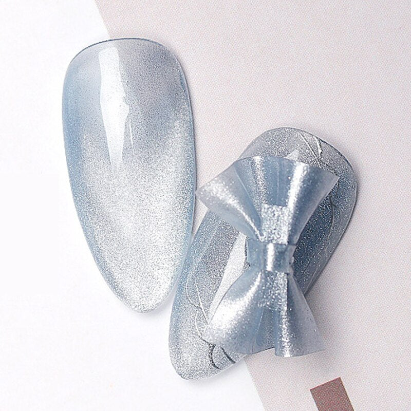 8ML Nail Gel Polish Jade Cat Eye Magnet Hybrid Varnish Semi Permanent Summer Magnetic Lacquer Primer Nail Art Gel Varnish