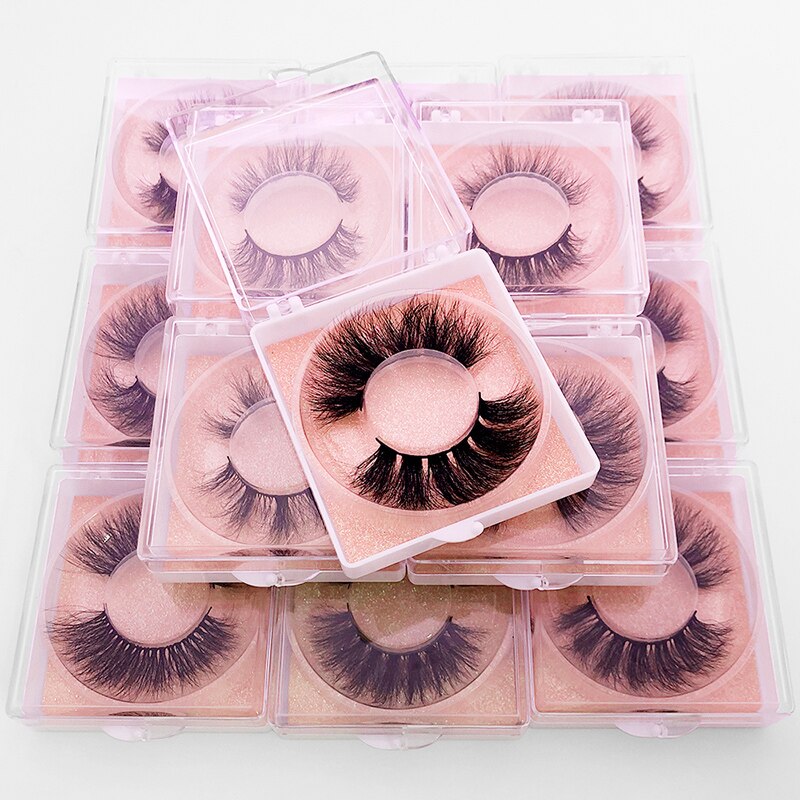 1Pair Eyelashes Natural False Eyelashes Fake Lashes Long 3D Mink Lashes Extension Eyelash Mink Eyelashes