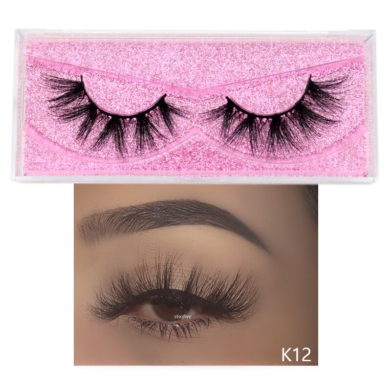 Eyelashes 6D Mink Lashes Fluffy Soft False Eyelashes Cruelty Free 3D Mink Eyelashes maquillaje faux cils