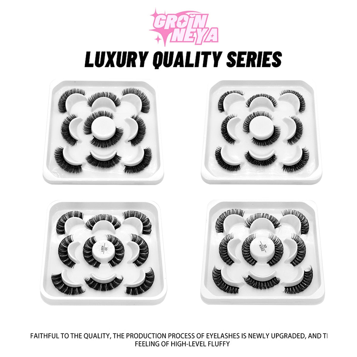 Lashes DD Curl 10-23mm Russian volumes Mink Lashes 3D Mink Eyelashes Lashes Reusable Fluffy False Lashes extensions