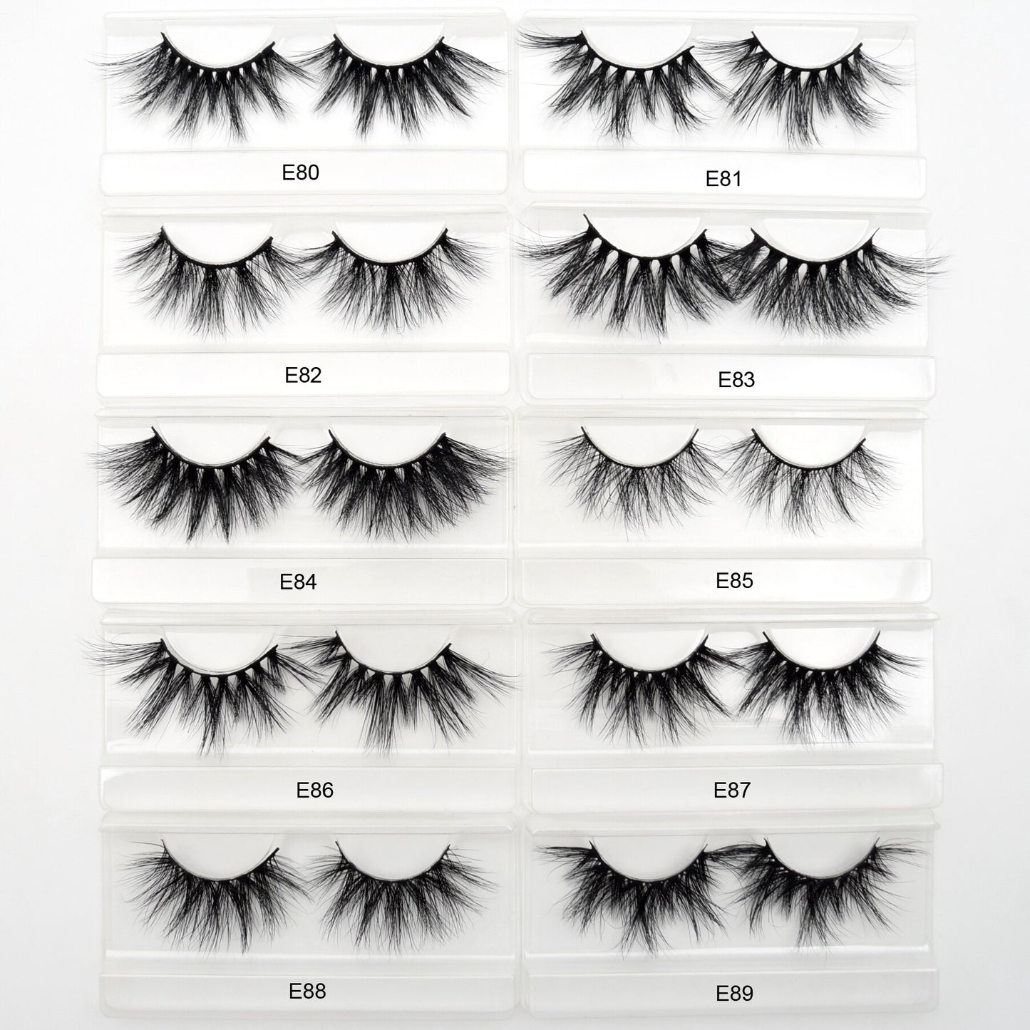 25mm lashes 3D mink eyelashes cruelty free mink lashes handmade crisscross dramatic eyelashes