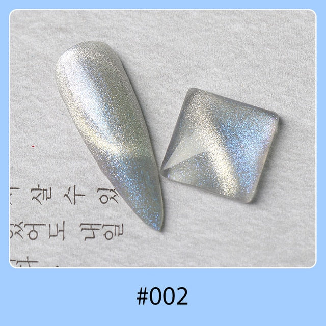 8ML Nail Gel Polish Jade Cat Eye Magnet Hybrid Varnish Semi Permanent Summer Magnetic Lacquer Primer Nail Art Gel Varnish