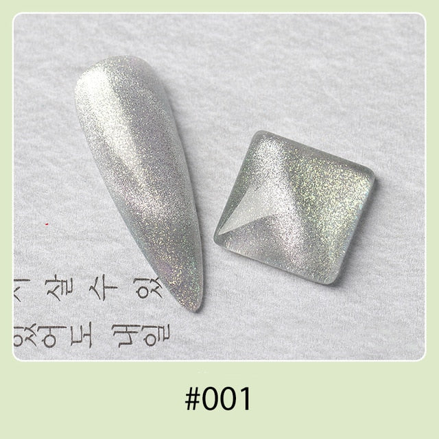 8ML Nail Gel Polish Jade Cat Eye Magnet Hybrid Varnish Semi Permanent Summer Magnetic Lacquer Primer Nail Art Gel Varnish