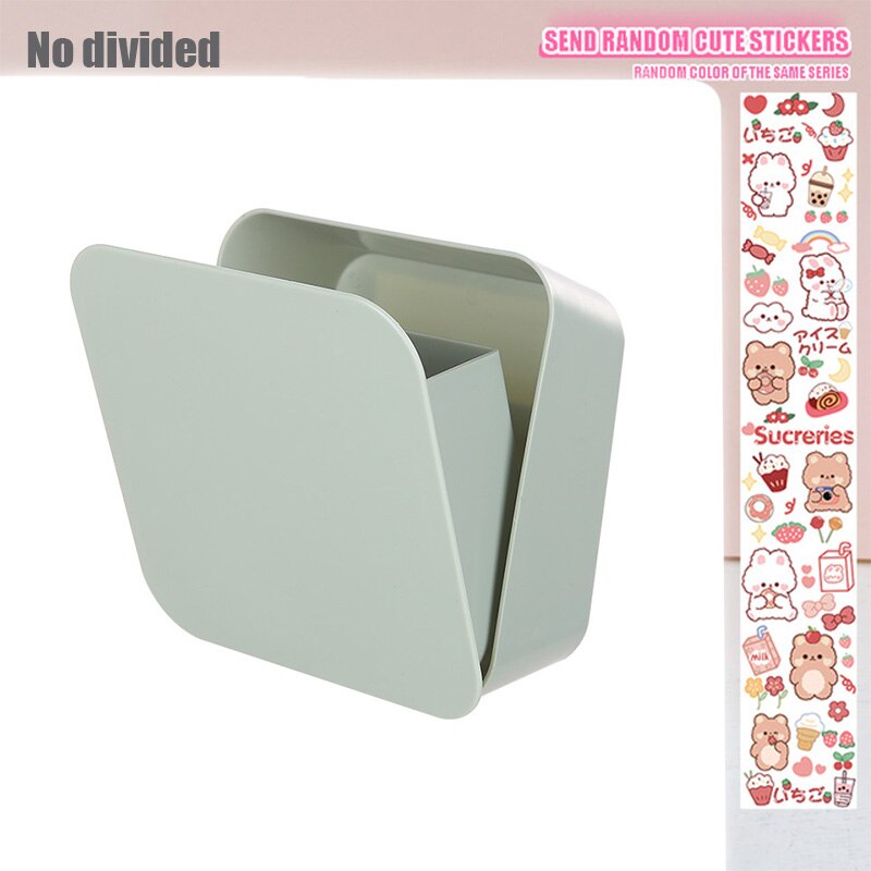 Kawaii Storage Organizer Adhesive Large Storage Box Sanitary Napkin Cosmetics Organizer Decorative Box Bathroom Accessories