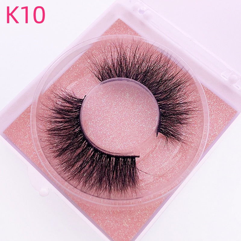 1Pair Eyelashes Natural False Eyelashes Fake Lashes Long 3D Mink Lashes Extension Eyelash Mink Eyelashes