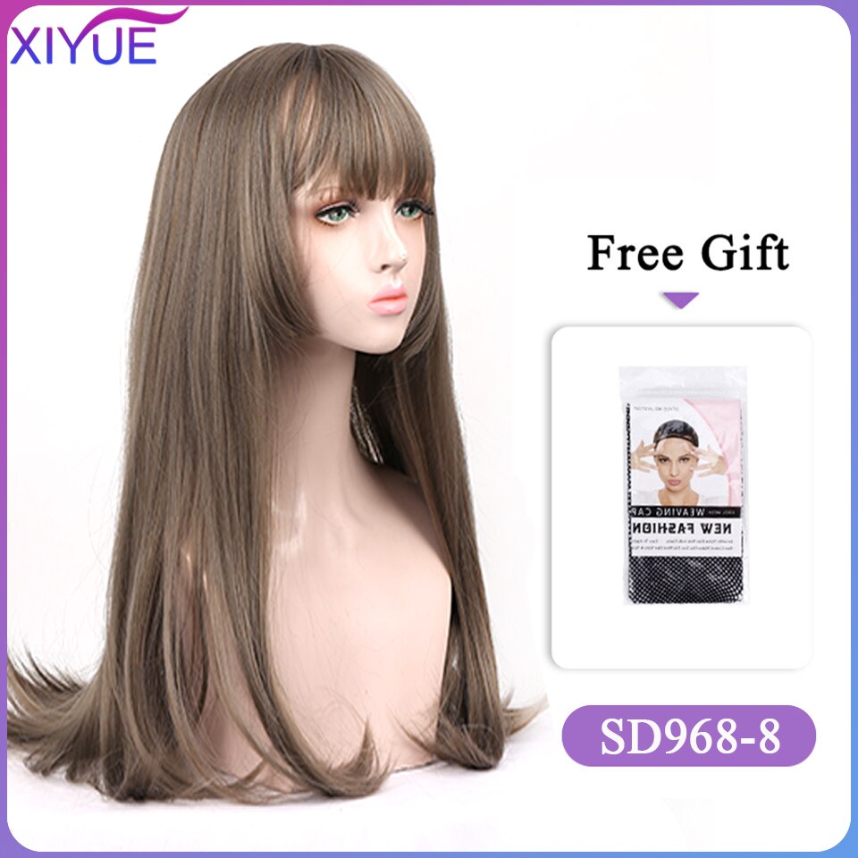 Blue Pink Lolita Wigs Ombre Long Water Wave Cosplay Wigs Synthetic Hair Wigs Heat Resistant For Women