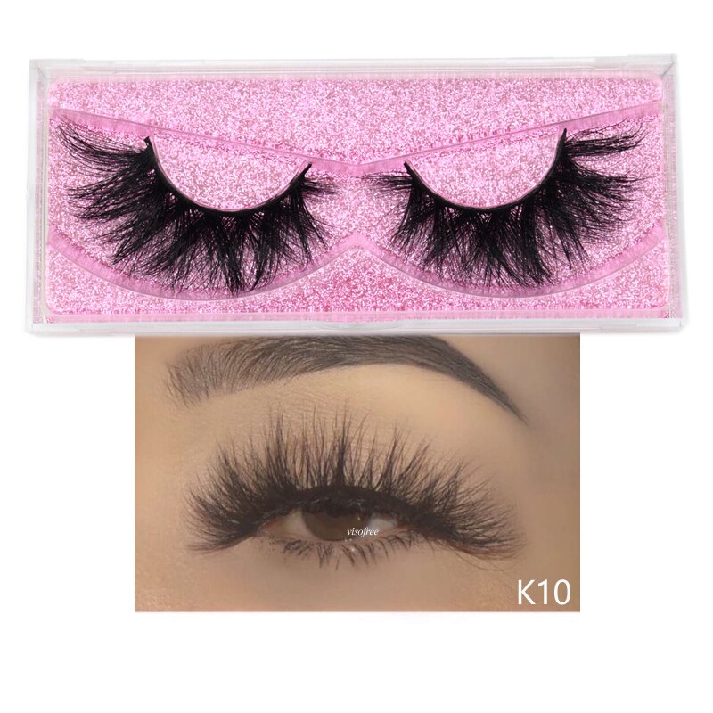 Eyelashes 6D Mink Lashes Fluffy Soft False Eyelashes Cruelty Free 3D Mink Eyelashes maquillaje faux cils