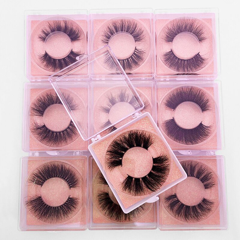 1Pair Eyelashes Natural False Eyelashes Fake Lashes Long 3D Mink Lashes Extension Eyelash Mink Eyelashes