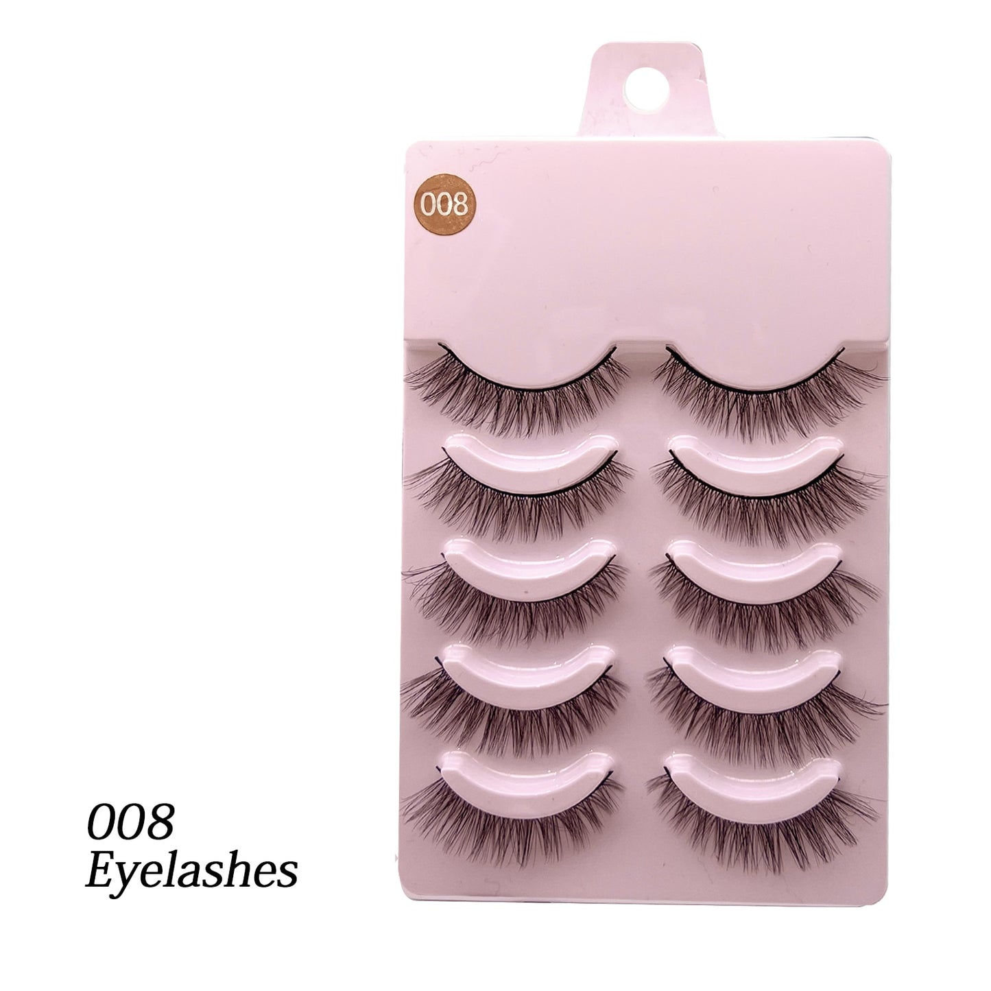 Manga Lash Eyelashes Lashes Wispy Mink Eyelashes Cosmetics Korean Style Soft Natural Lashes