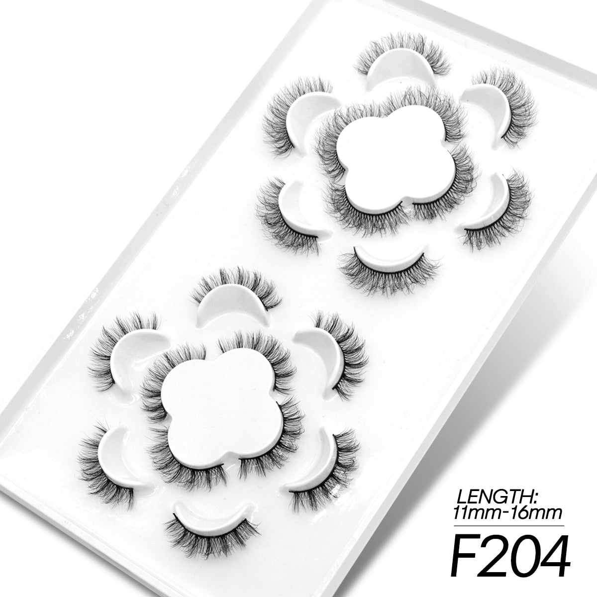 5/10 pairs 3D Faux Mink Eyelashes Long Lasting Fluffy Mink Lashes Dramatic Volume Lashes Extension Thick Long