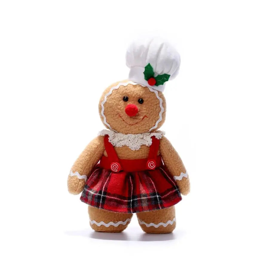 Christmas New Year Decoration Gingerbread Man Doll Ornament Indoor Home Party Gift Decor