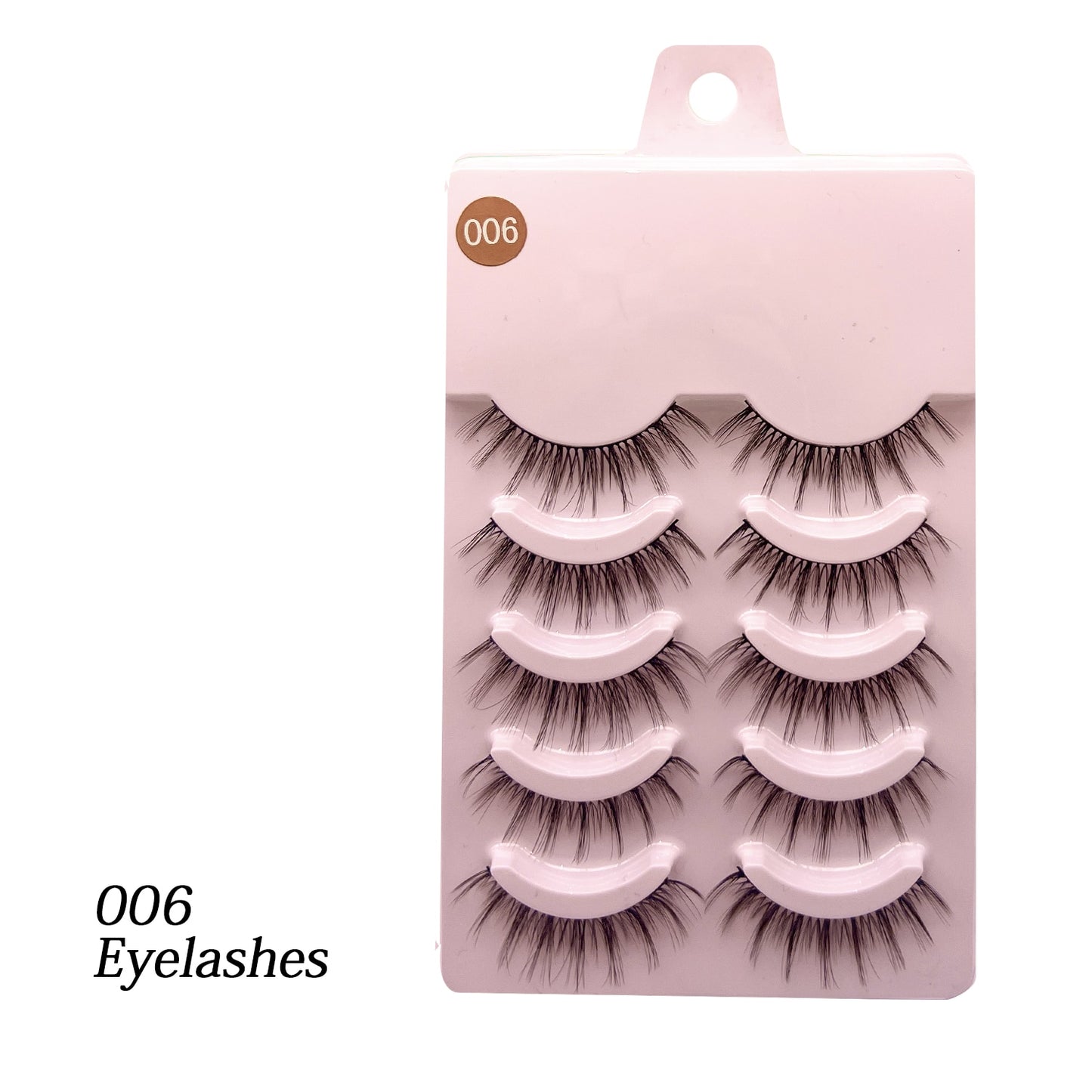 Manga Lash Eyelashes Lashes Wispy Mink Eyelashes Cosmetics Korean Style Soft Natural Lashes