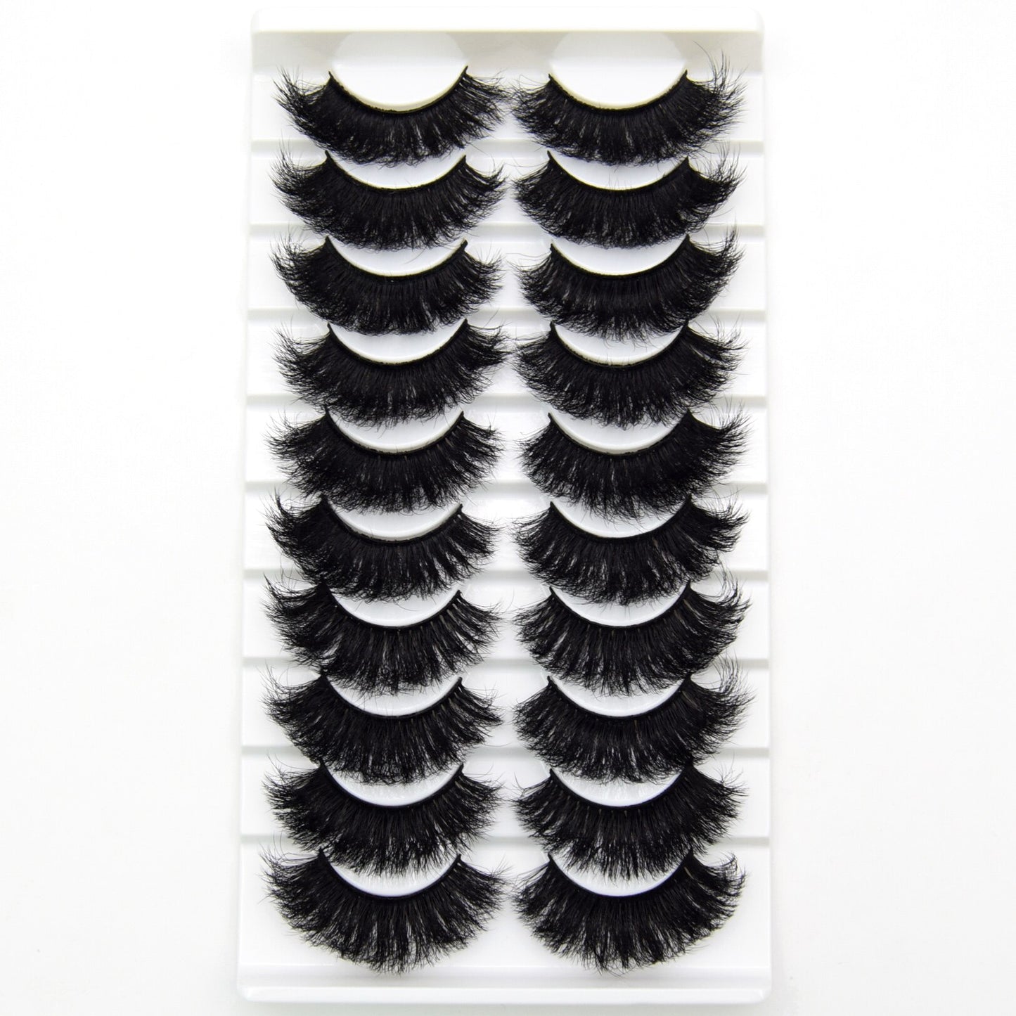 3/5/10pairs Fake Eyelashes Thick Long False Eyelashes Dramatic Lashes 3D Faux Mink Eyelashes Full Strip Lashes