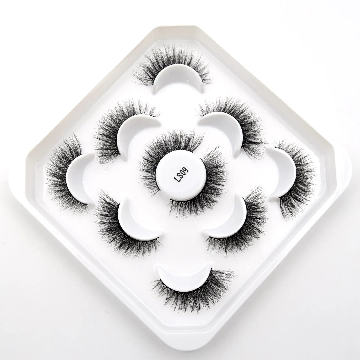 3/10 Pair Eyelashes 3D Faux Mink Lashes Wispy Natural Long False Eyelashes Wholesale Mink Lashes Reusable LasheS