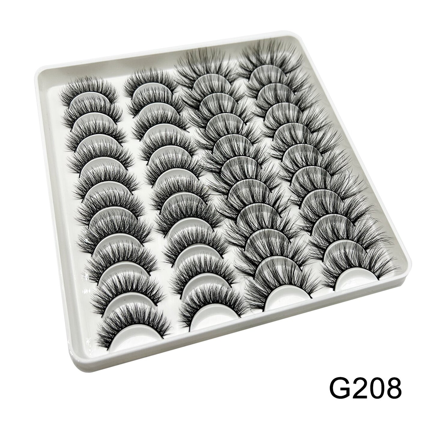 20Pairs fake eyelashes Lashes nagaraku mink lashes False bright lashes fadvan y Eyelashes extensions of cils eyelashes