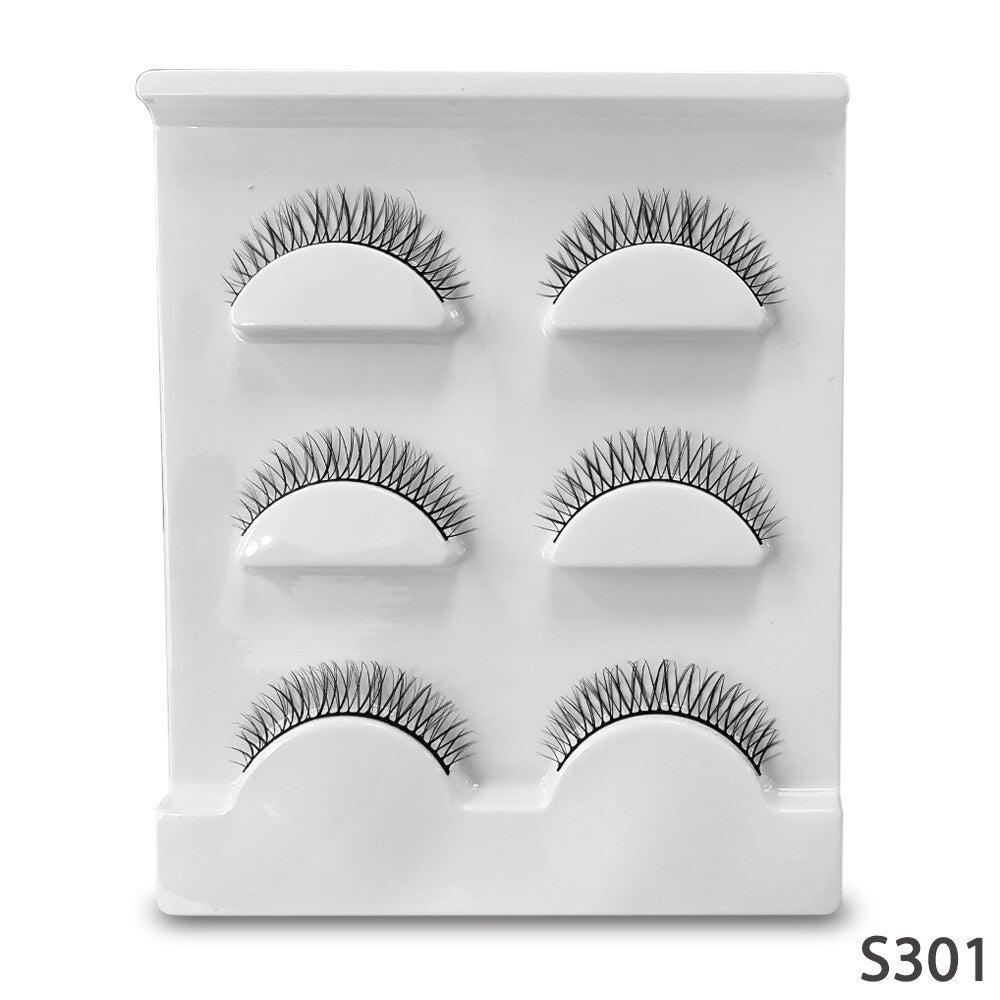 Cat Eye Lashes Faux Mink Eyelashes Winged End Eye Elongated Eyelashes Fake Lashes Soft Natural long Full Strip Lashes