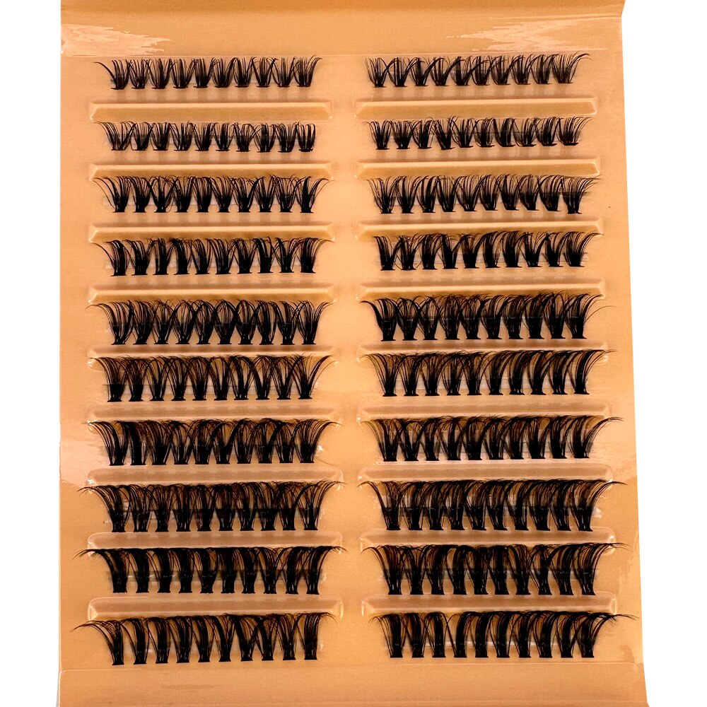 30D/40D Mink Eyelashes 60/200 Bundles Natural Eyelash extension 3D Russia Individual Eyelash Cluster Lashes Cilia