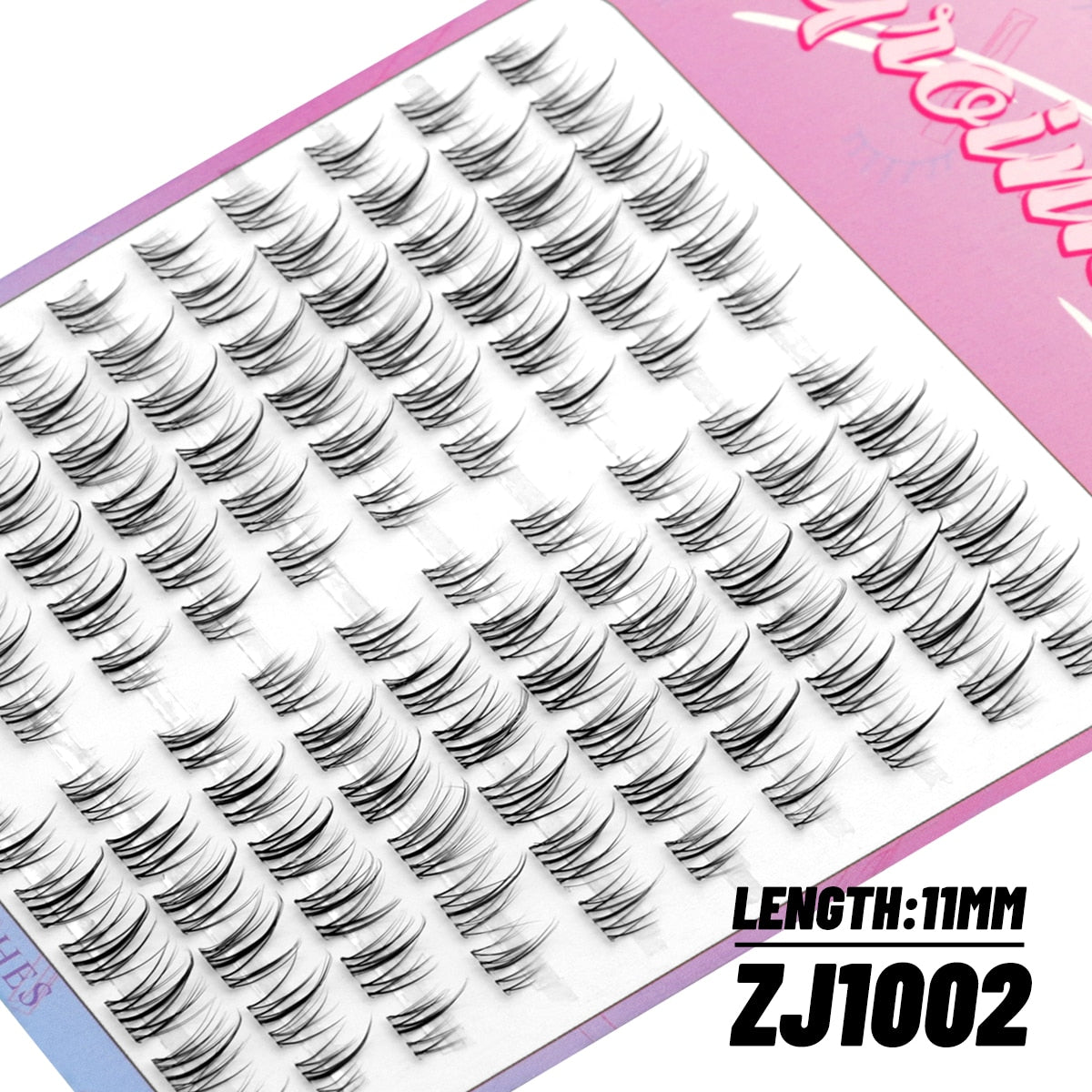 DIY Lashes 120 pcs Eyelash Extension C Curl Long Individual Lashes Mixed Tray Faux Mink Lash Clusters Extensions