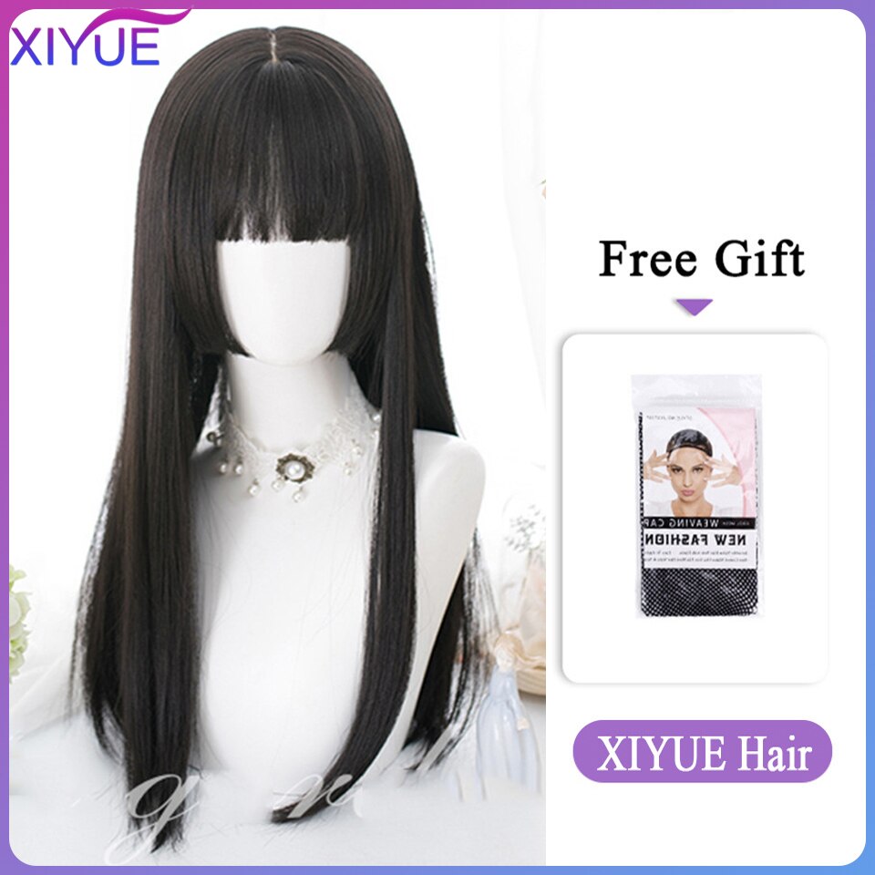 Blue Pink Lolita Wigs Ombre Long Water Wave Cosplay Wigs Synthetic Hair Wigs Heat Resistant For Women