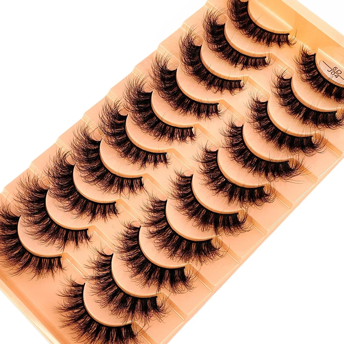 10 Pairs Natural False Eyelashes Fake Lashes Long Makeup 3d Mink Lashes Extension Eyelash Mink Eyelashes