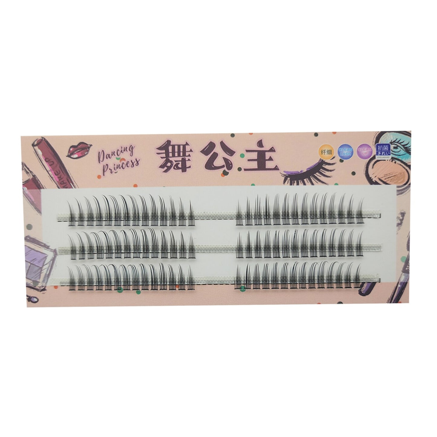 Angel False Eyelashes Cos Handmade False Eyelashes Little Devil Big Eyes Naturally Thick Lolita Eyelashes