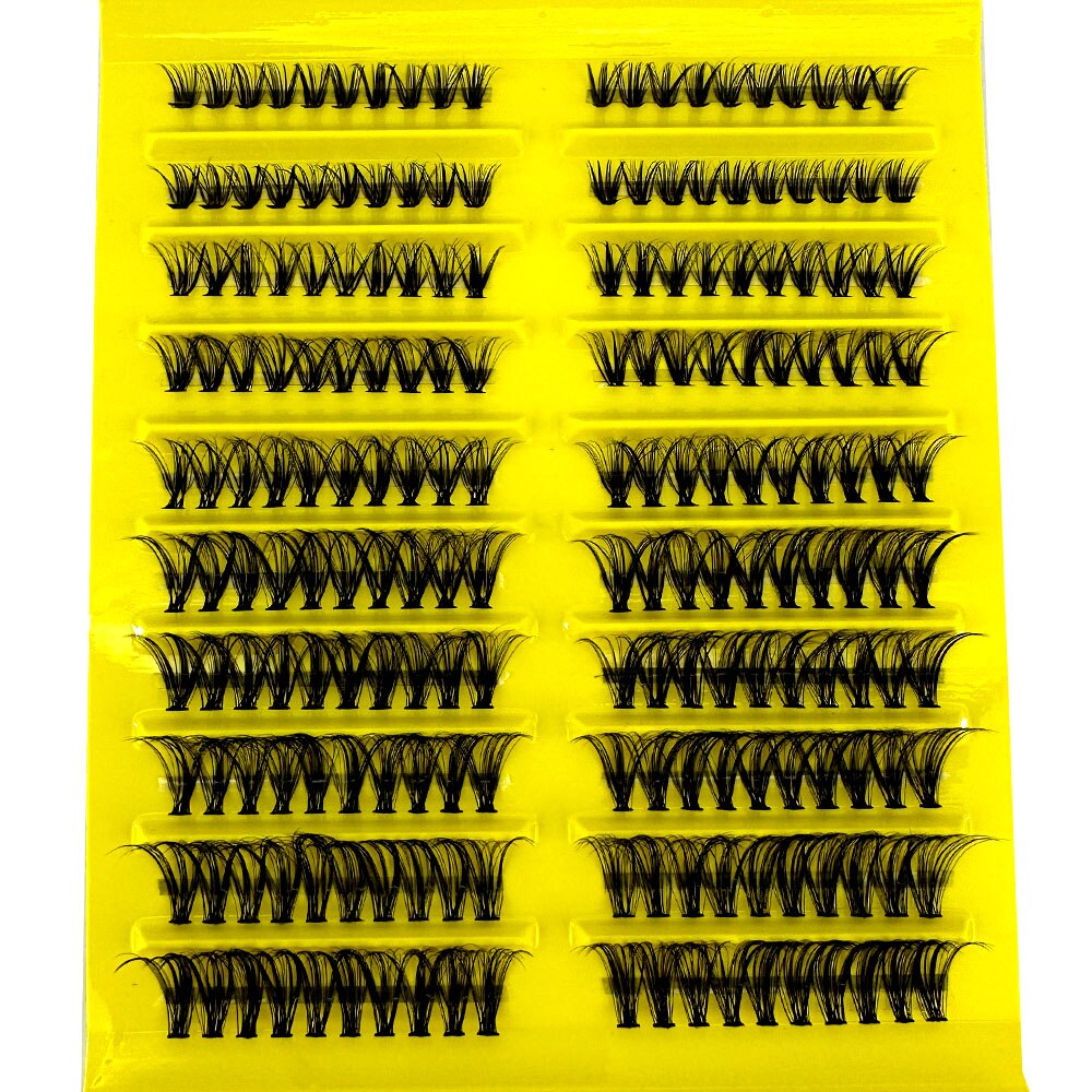30D/40D Mink Eyelashes 60/200 Bundles Natural Eyelash extension 3D Russia Individual Eyelash Cluster Lashes Cilia