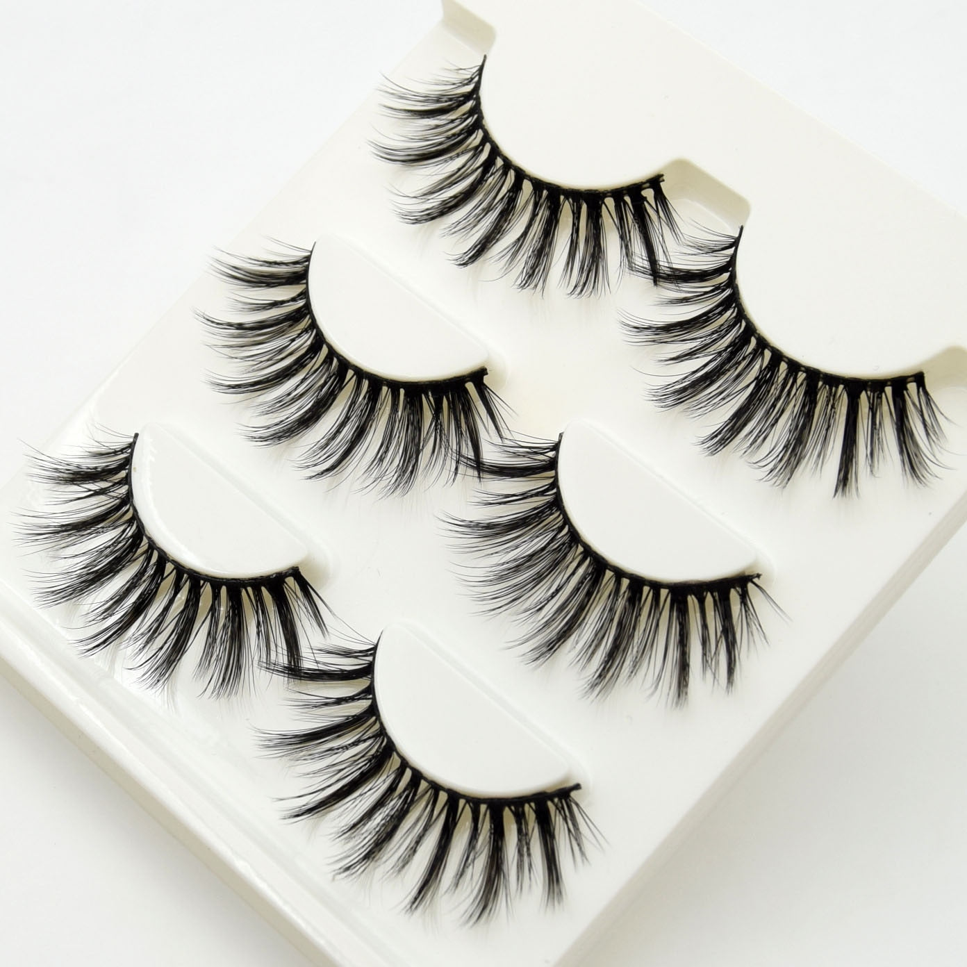10 Pairs Eyelashes Natural Long 3D Mink Lashes Fluffy Volume Mink False Eyelashes Cruelty Free Wispy Lashes Cilios