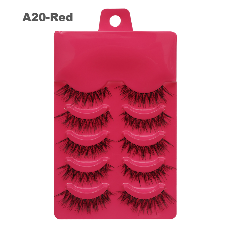 Manga Lash Eyelashes Lashes Wispy Mink Eyelashes Cosmetics Korean Style Soft Natural Lashes