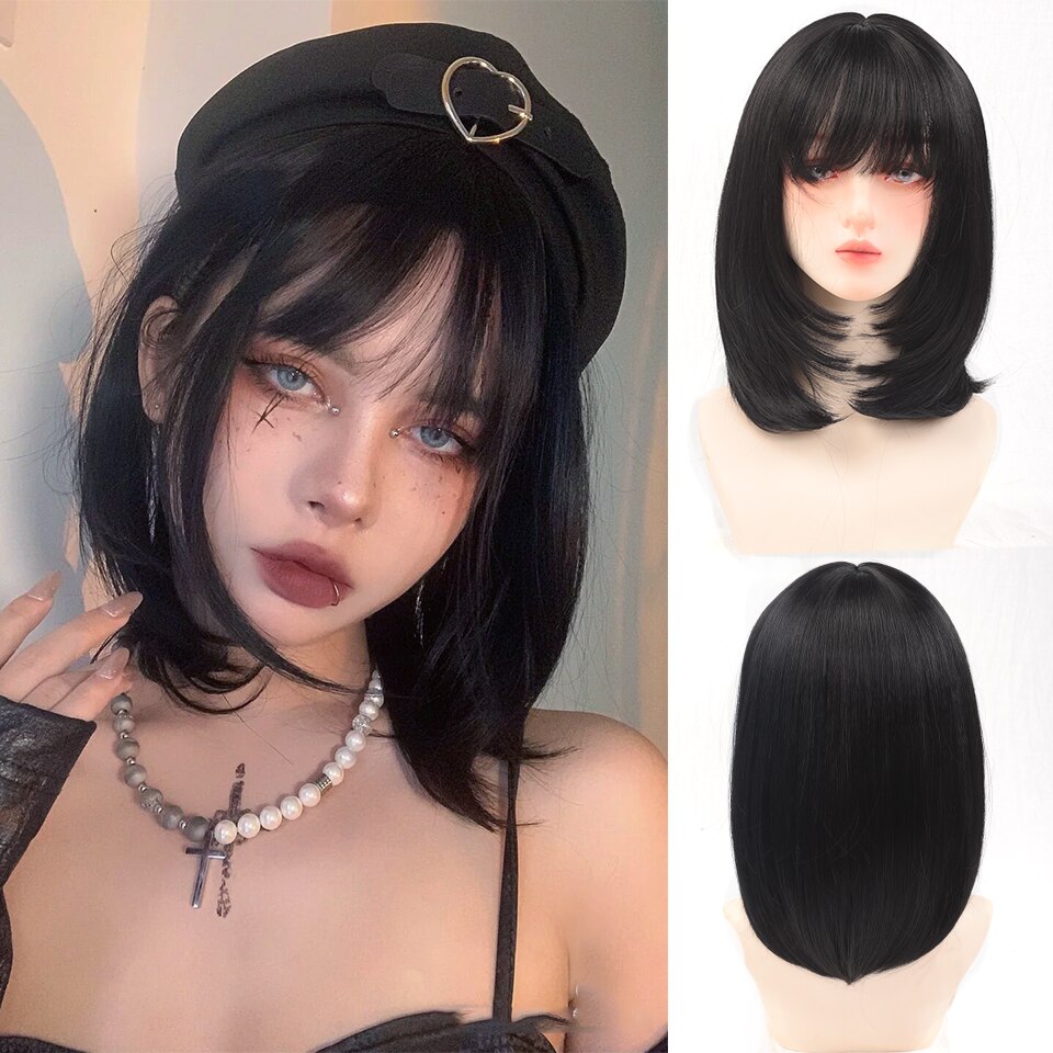 synthesis Long wavy curly girl blonde gradient pink Lolita cosplay curly bangs party wig