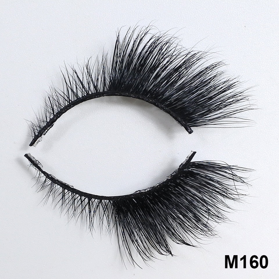 Mink Eyelashes 10mm-18mm Short Natural 3d Mink Lashes Winged Cateye Lashes