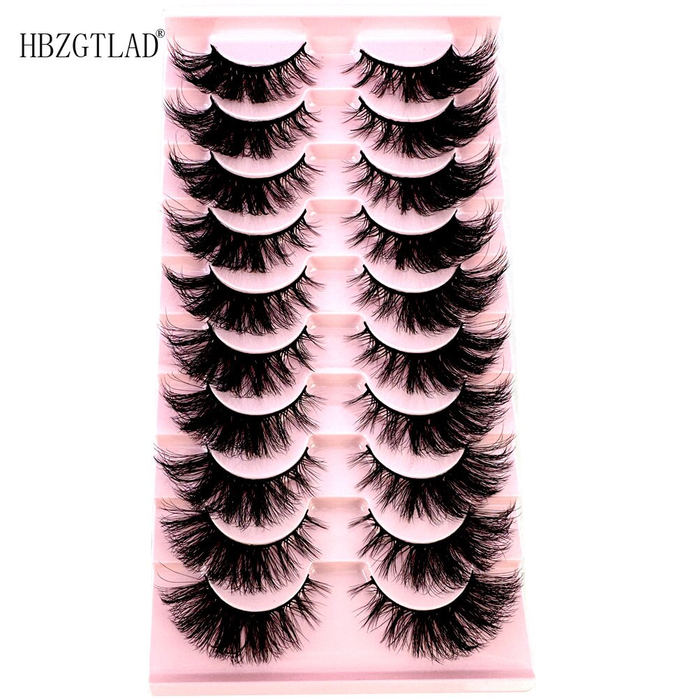 3d mink eyelashes natural hand made false lashes maquiagem lashes mink full strip Volume faux cils 5D Fluffy mink lashes