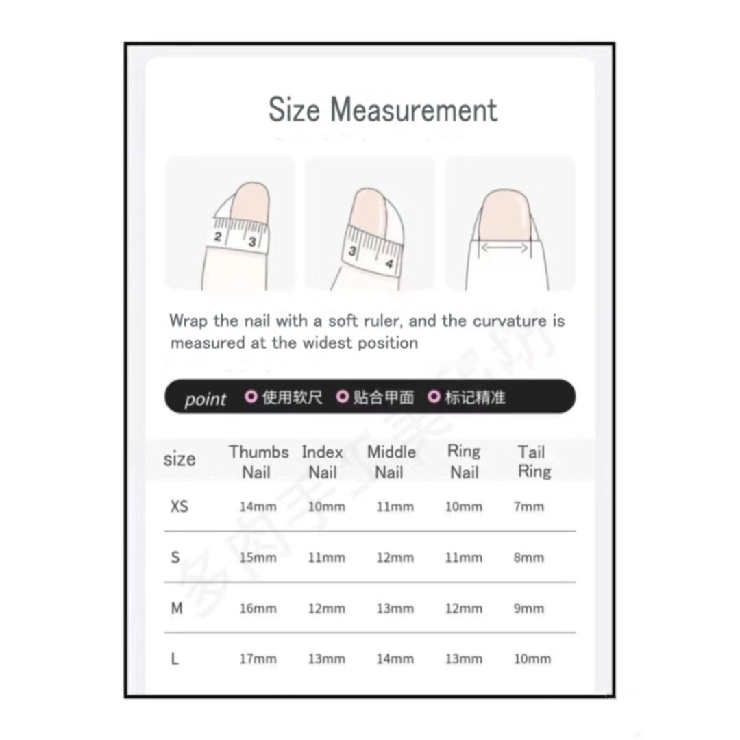 Bow Ice Translucent Sense Handmade Wearable Fake Nail Gradient AB Asymmetric Almond False Nails Trim Nail Shape Nail Decoration