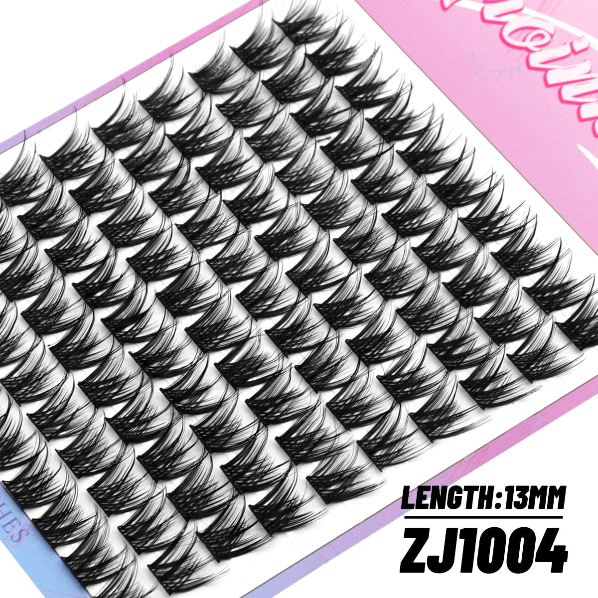 DIY Lashes 120 pcs Eyelash Extension C Curl Long Individual Lashes Mixed Tray Faux Mink Lash Clusters Extensions