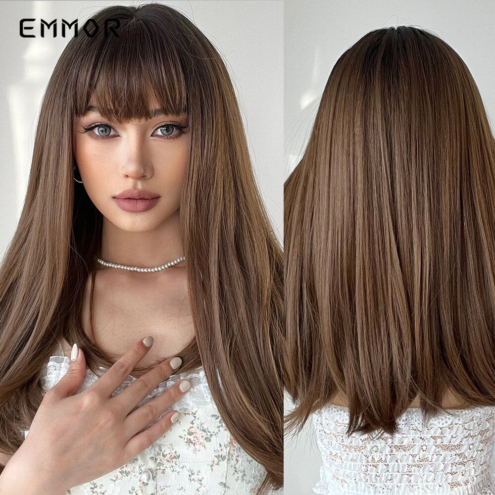Synthetic Wigs Long Wavy Blonde Natural Hair Wigs for Women Cosplay Wigs Heat Resistant Fiber Hair Wig