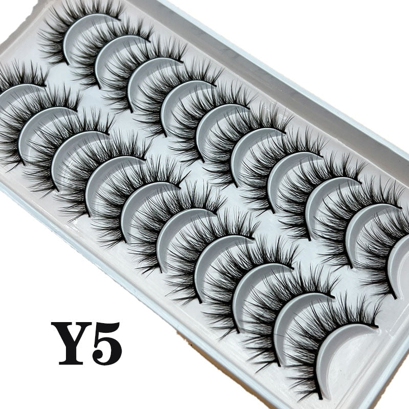 20Pairs fake eyelashes Lashes nagaraku mink lashes False bright lashes fadvan y Eyelashes extensions of cils eyelashes