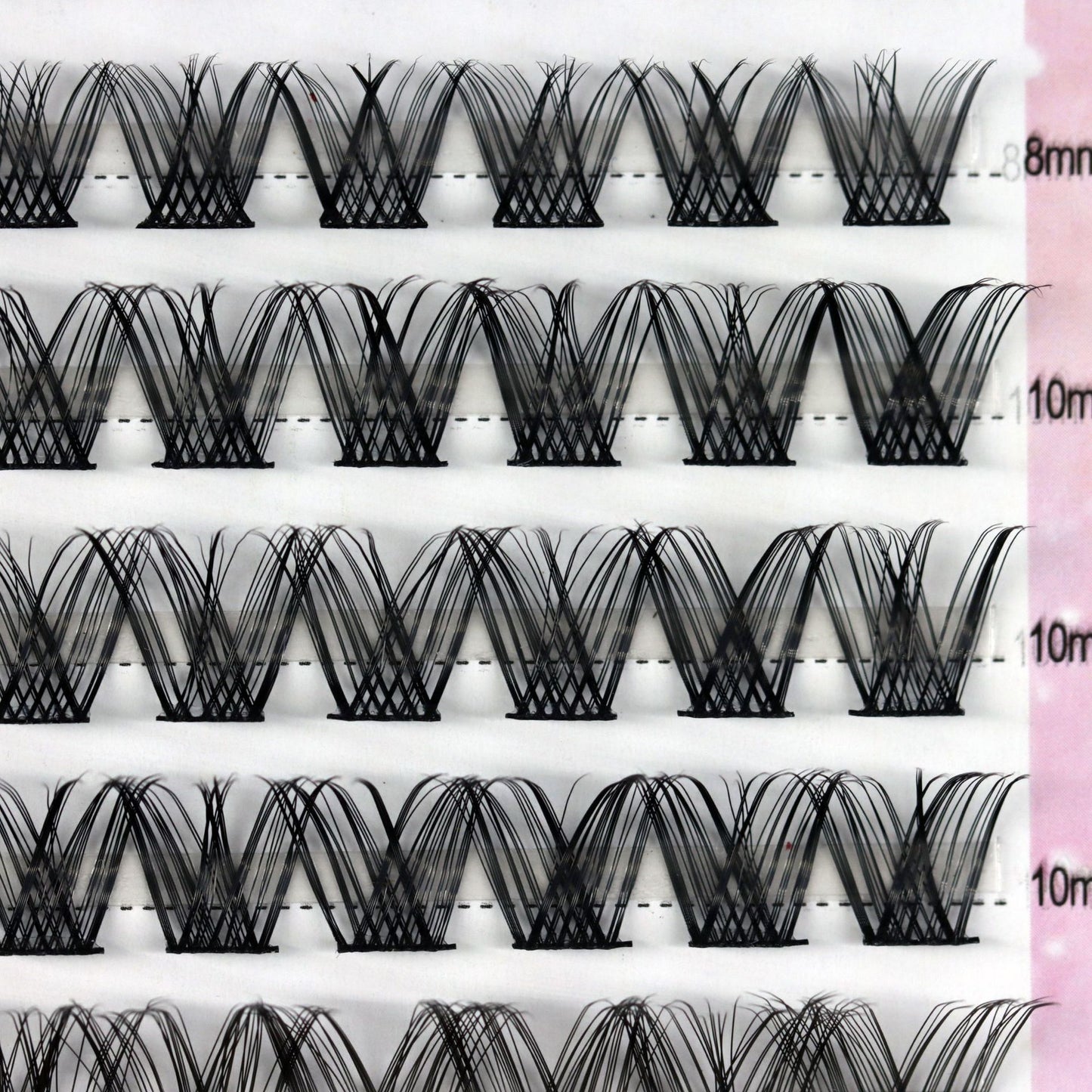 Mix Length 3D Mink Eyelashes Bundles Natural Eyelash extension Volume Individual Eyelash Single Cluster Segmented Lashes