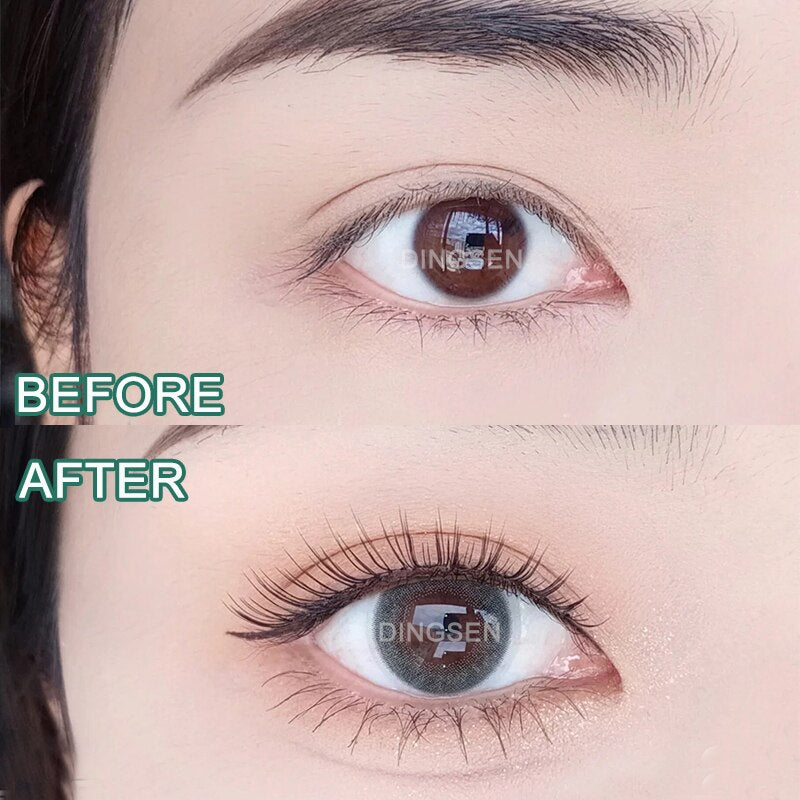 Manga Lashes Faux Cils 3/5/10 Pairs Lashes Soft and Slender False Eyelashes Transparent Stem Eyelashes Lash Extension