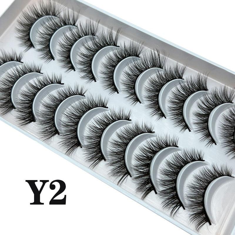 20Pairs fake eyelashes Lashes nagaraku mink lashes False bright lashes fadvan y Eyelashes extensions of cils eyelashes