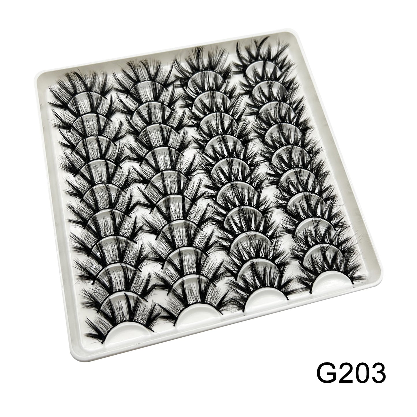 20Pairs fake eyelashes Lashes nagaraku mink lashes False bright lashes fadvan y Eyelashes extensions of cils eyelashes