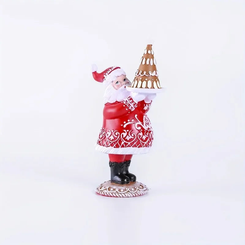 1pc Christmas Couples Sets Resin Ornaments Christmas Gifts Resin Ornaments Crafts Decoration