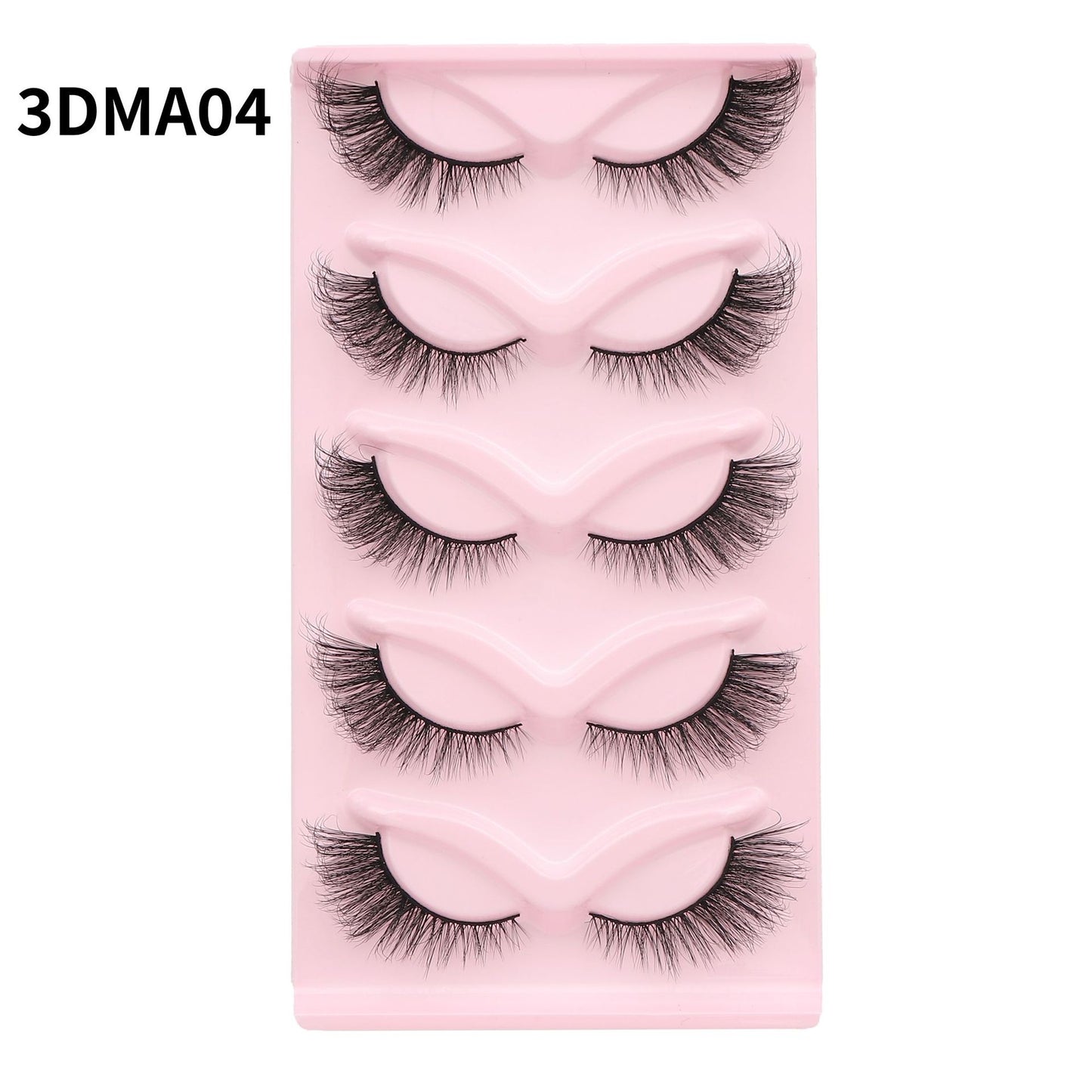 Cat Eye Lashes Winged End Eye Elongated Eyelashes Faux Mink Eyelashes Fake Fox Eye Lashes Soft Natural Long Lashes Cils