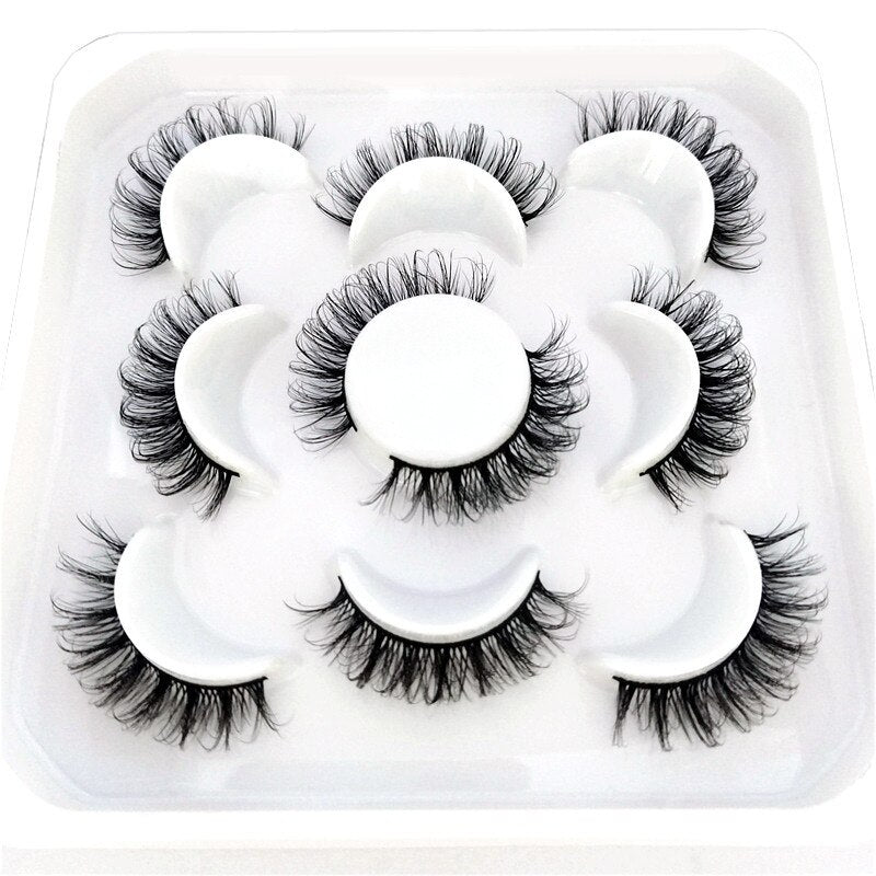 Lashes DD Curl 10-23mm Russian volumes Mink Lashes 3D Mink Eyelashes Lashes Reusable Fluffy False Lashes extensions