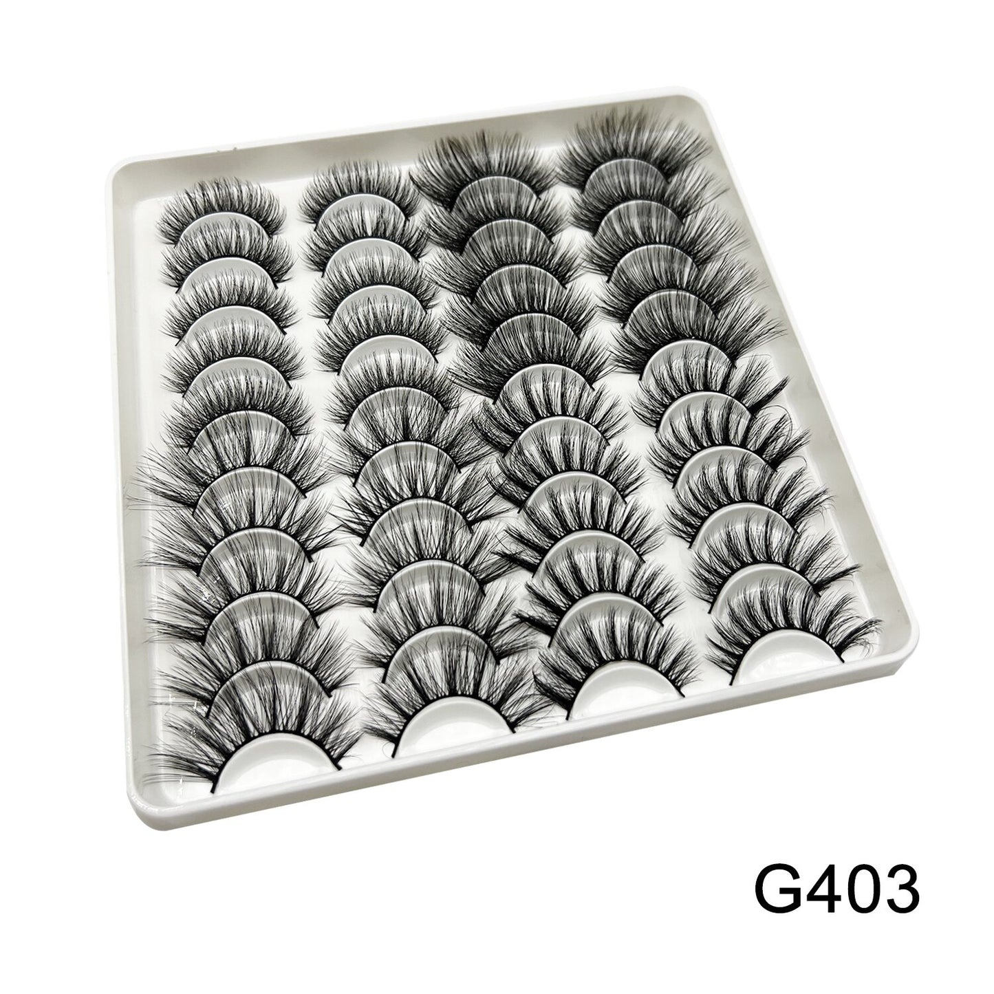 20Pairs fake eyelashes Lashes nagaraku mink lashes False bright lashes fadvan y Eyelashes extensions of cils eyelashes
