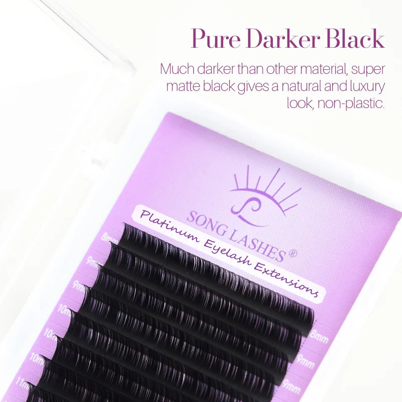 Easy Fanning Eyelash Extensions Soft and Nature Thin Tip Eyelash Make up Tool Eyelash Extension Lash and Lashes