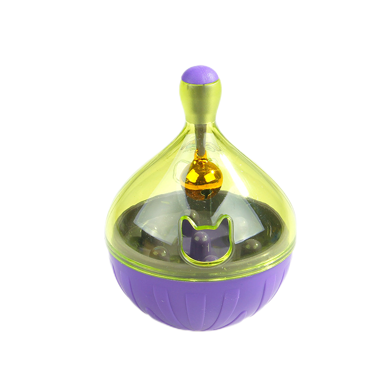 Cat Mice Food Tumbler Cat Food Toy Ball Interactive Cat Food Feeder Leak Food Interesting Plastic Cat Food Dispenser Treat Toy