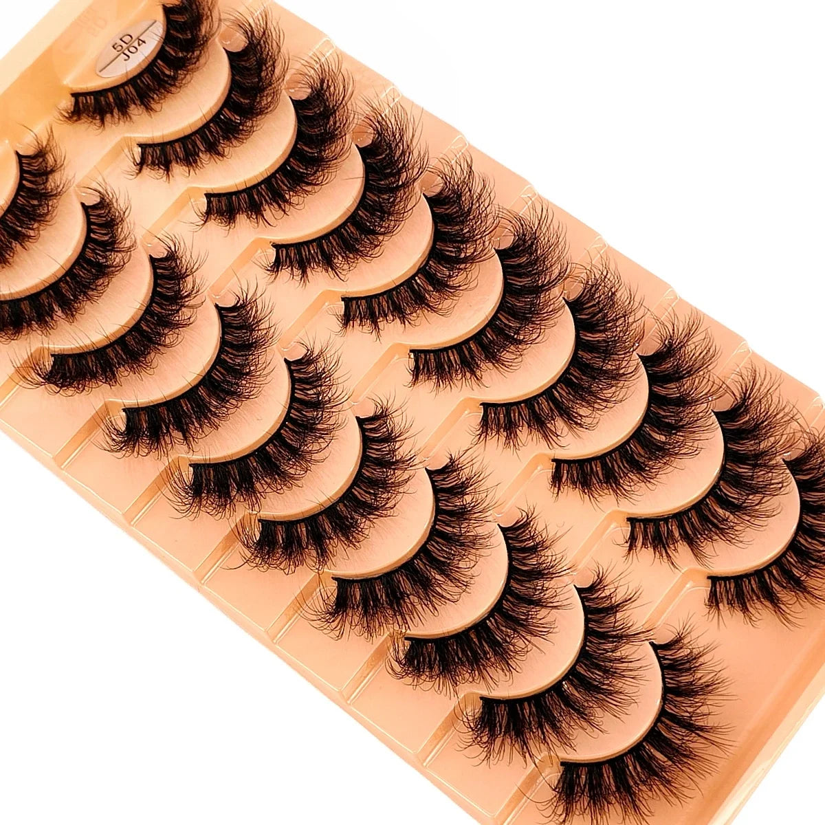 10 Pairs Natural False Eyelashes Fake Lashes Long Makeup 3d Mink Lashes Extension Eyelash Mink Eyelashes