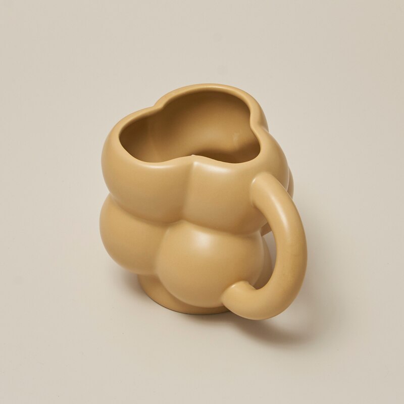 Korean Style Ceramic Mug Coffee Cups Home Office Tea Cup Coffee Cups Korean Mug Nordic Home drinkware Japan Mug