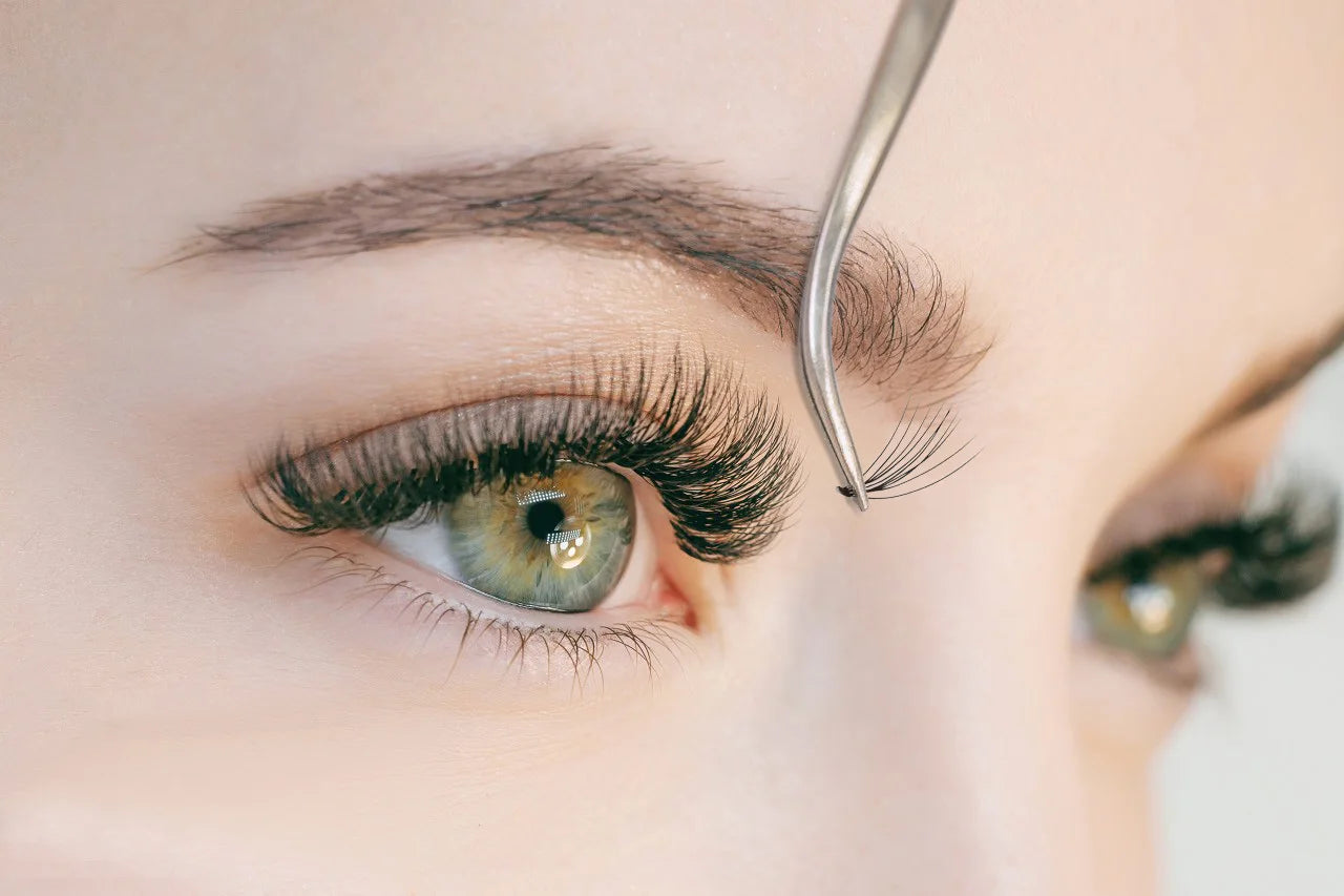 10D imitation mink lashes 60 bundles/box natural lashes extension 3D Russian cluster