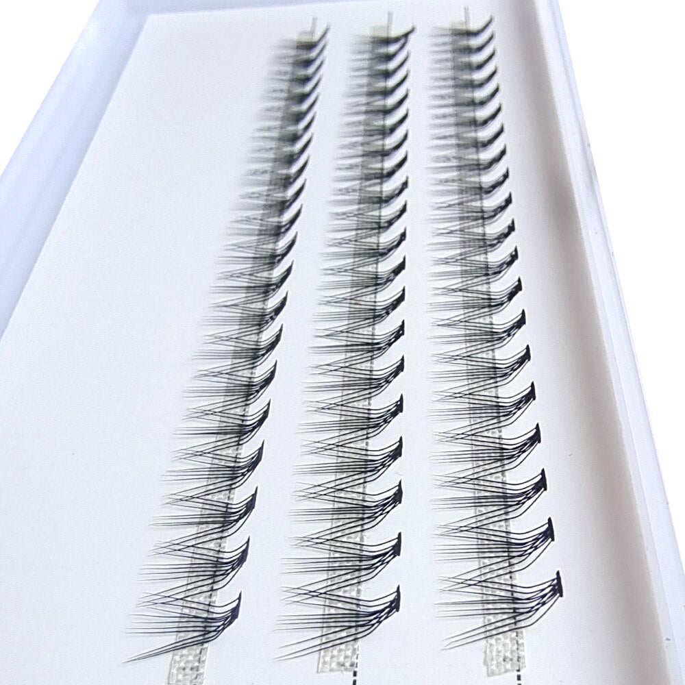 60 Clusters Lashtray For 10D 20D L curl Individual Eyelashes Bunches Professional Makeupartist Faux Lashtray